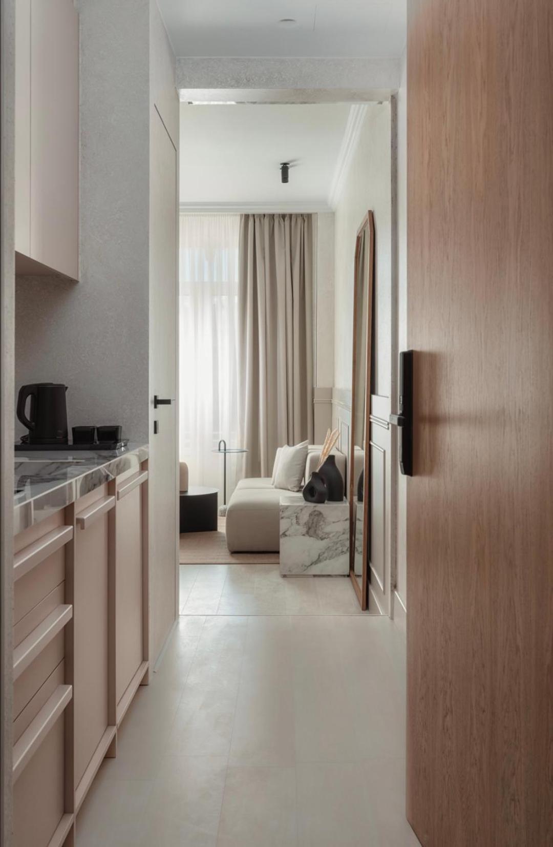 Seaside studios LATO with unique view Ágios Nikolaos Habitación foto